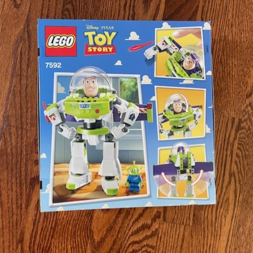 LEGO DISNEY PIXAR TOY STORY 7592 BUZZ LIGHTYEAR CONSTRUCT-A-BUZZ RETIRED NEW - Picture 6 of 6